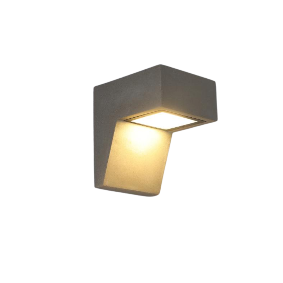 Dimitri Concrete Outdoor Wall Lamp