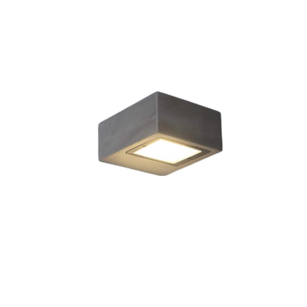 Stellan Concrete Outdoor Wall Lamp
